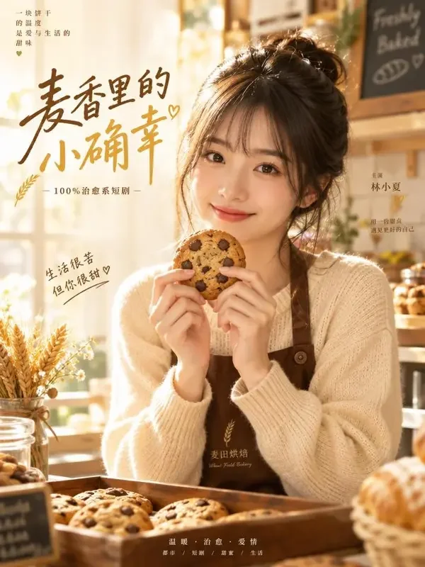 韩漫剧免费 桃子面包店的四季 治愈短剧在线看 韩漫剧免费《桃子面包店的四季》封面海报